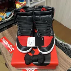 ナイキ WMNS エアジョーダン 1 RETRO HI OG サテン ブレッド