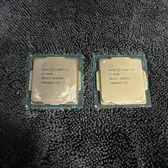 Intel Core i3-9100 CPU 3.60GHz 1151ピン 2枚