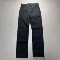 Levi's 505 Black straight denim w28