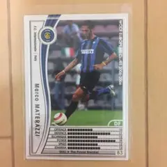 ICONS社　サッカー　マルコ・マテラッツィ　直筆サインユニフォーム ICONS社 サッカー マルコ・マテラッツィ 直筆サインユニフォーム