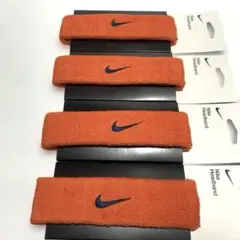 新品4個 オレンジ ナイキ ヘッドバンド テニス バトミントン バスケットボール