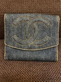 CHANEL★シャネル★ヴィンテージデニムウォレット★鑑定済