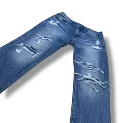 アメリカンイーグル SKINNY ダメージ 当て布 US31 ウエスト80cm