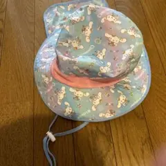 シナモロール 日除け付き帽子 54cm
