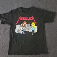 メタリカ ビーバス&バットヘッド バンドTシャツ☆中古