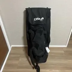 【新品未使用】ASICS アシックス キャリーバッグ　ブラック 約100L