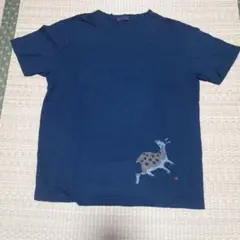お値下げしました‼️45rpm 藍染めTシャツ サイズ3(Lサイズ)