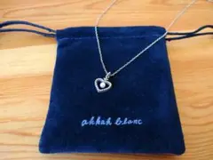 AHKAH blanc シルバーネックレス