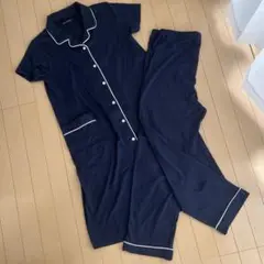 【値下げ・美品】nissen マタニティパジャマ ネイビー Lサイズ