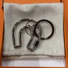新品 新作 レア HERMES エルメス キーホルダー キーリング シュヴァル