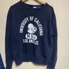 チャンピオン UCLA 両Vスウェット レア 古着
