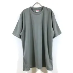 新品 ドライ ビッグTシャツ 4.1オンス 半袖 無地 メンズ グレー 2XL