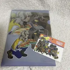 ポケットモンスター　クリアファイル2枚セット　シールセット　ペパー　ハルト