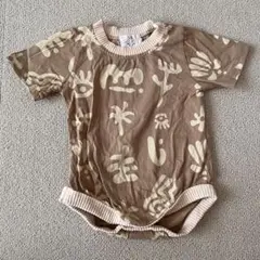 【美品】bybillie バイビリー　半袖ロンパース　12-18m