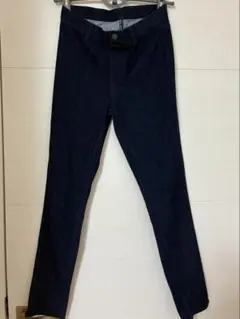 ダークブルースリムフィットデニムパンツ