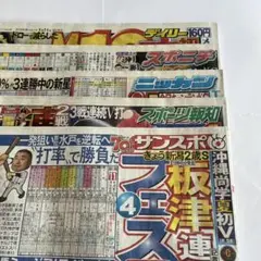 沖縄尚学 甲子園優勝 8月24日 スポーツ新聞5紙＋千葉日報