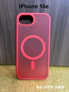Gitsoho iPhone16eケース レッド [新品]