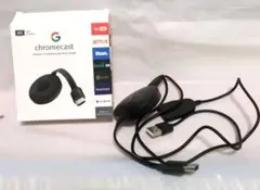 Chromecast 4K HDMIストリーミングデバイス