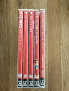 Nintendo Switch ソフト 5つ
