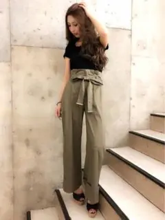 Delyle NOIR☆ワイドパンツ