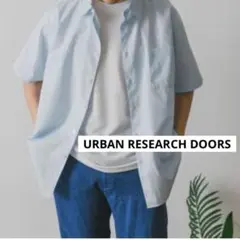 URBAN RESEARCH DOORS コットン ショートスリーブシャツ