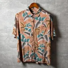 Batik Bay アロハシャツ レーヨン 総柄 XL インドネシア製