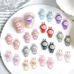 ラブブネイルデコパーツ20個(指定なし)