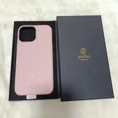 ⭐新品⭐unifiss iPhone13ProMax シュリンクPUレザー仕様