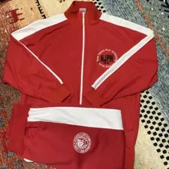 【激レア】UA ライオンマーク トレーニングウェア上下セット　新日本プロレス 激レア】UA ライオンマーク トレーニングウェア上下セット 新