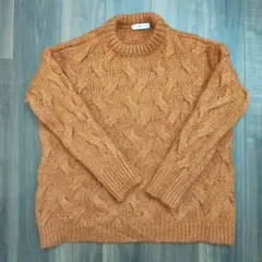 【ZARA】BIGケーブルニット