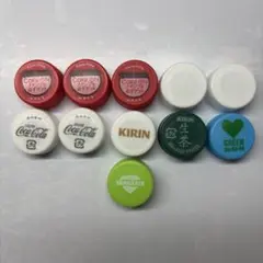 飲料キャップセット コカ・コーラ キリン サントリー