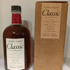 サントリー クラシック ザ スプリーム 特級 700ml ウイスキー　終売品 偉大な ザ クラシック サントリー スプリーム 終売品 ウイスキー