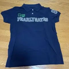 【新品・未使用】PEARLY GATES ネイビーポロシャツ