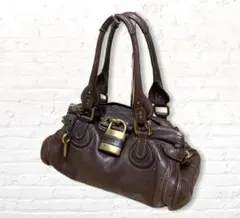 Chloe クロエ パディントン ハンドバッグ ショルダーバッグ カデナ 南京錠
