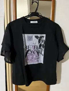 ブラックTシャツ　エイミーロウ