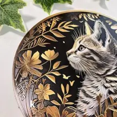 メタルプレート　猫　壁飾り　メタルウォールアート　猫の雑貨　インテリア雑貨