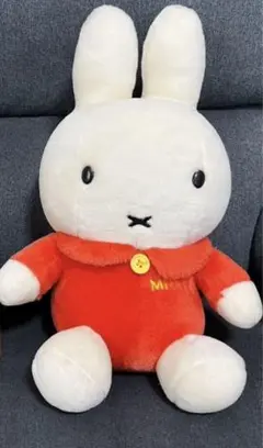 【平成レトロ】Miffy ミッフィ　オレンジ スタンダード ぬいぐるみ