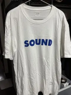 TANGTANG SOUNDプリント ホワイトTシャツ