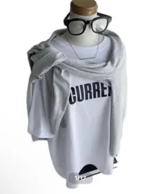 meongblue CURRENT / COMFY BIG TEE WHITE