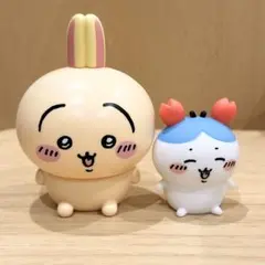 ちいかわ カプキャラ うさぎ ソフビフィギュア3 カニハチワレ