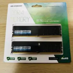 ほぼ新品 CFDメモリ DDR4 16GB×2枚 W4U2666CS-16G