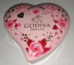 GODIVA　2025年　ブーケドゴディバ　Gキューブ　ミニハート缶