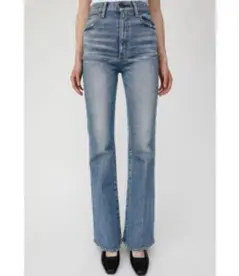 【美品】MOUSSY FLARE マウジー デニム レディース　24インチ