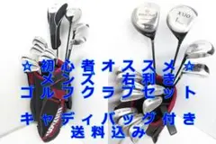 初心者オススメ!スポルディング メンズ ゴルフクラブ 15本フルセット バッグ付
