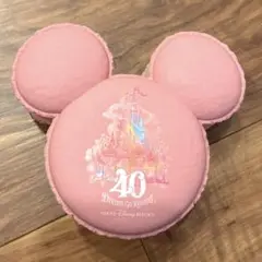 東京ディズニーランド40周年/ミッキーマカロン/スーベニアスナックケース