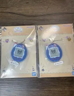 たまごっち一番くじ　E賞　まめっち　アクリルこれくしょん　2024年　2点セット