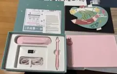 INTANGBO X7 ペンタブレット 本体　ピンク