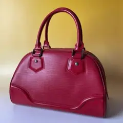 Louis Vuitton エピ PM 赤 ボーリング モンテーニュ ヴィトン