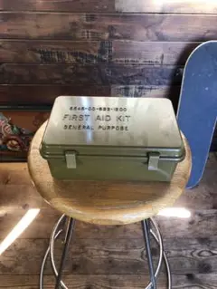 軍払い下げ　ミリタリー　メディカルボックス 中身有り難