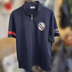 FILA ハーフジップシャツ ネイビー LL 美品